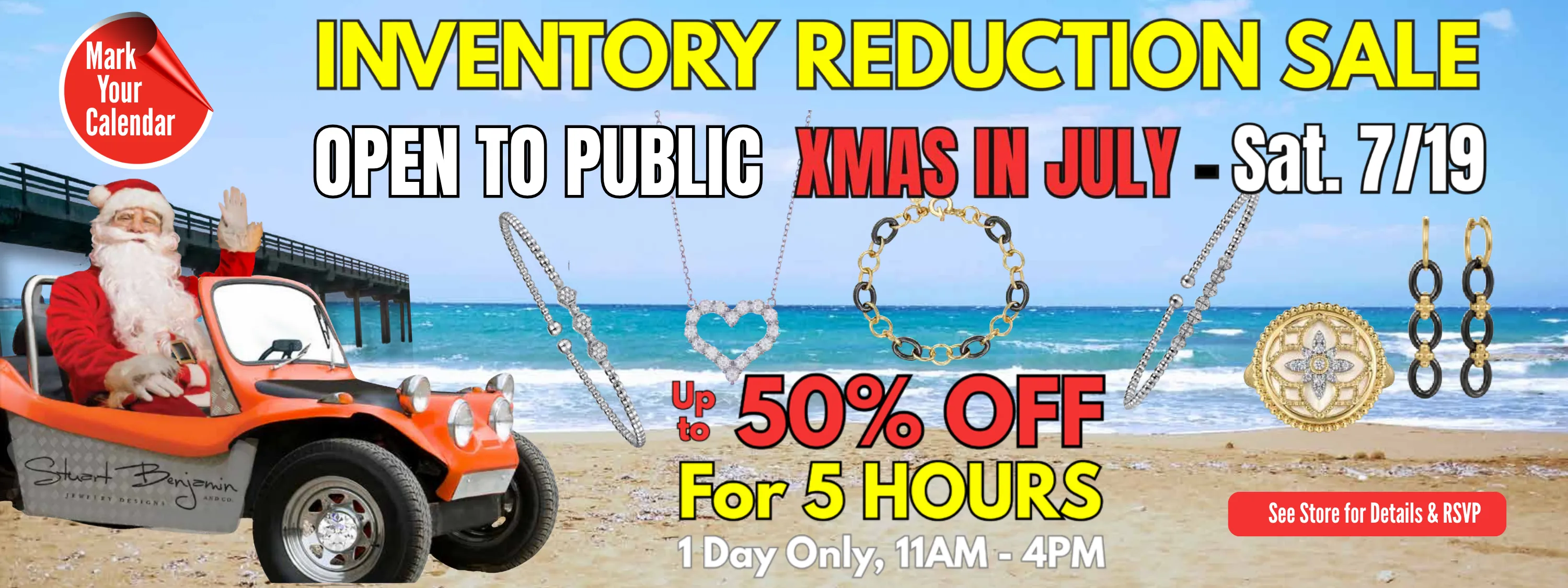 XMAS in JULY Inventory Reduction Sale for jewelry Sale
