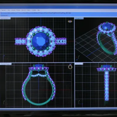STEP 2: CAD  Stuart Benjamin & Co. Jewelry Designs San Diego, CA