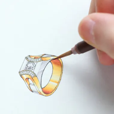 STEP 1: SKETCHING  Stuart Benjamin & Co. Jewelry Designs San Diego, CA