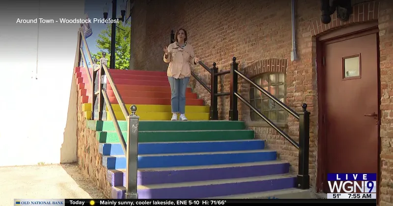 Read article: Woodstock Pride and Shops on Woodstock Square Featured on WGN-TV Around Town 