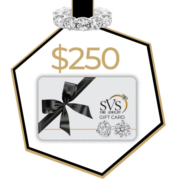 Cyber Weekend Gift Card Sale at SVS Fine Jewelry Oceanside, NY - Save up to 20% off gift cards!