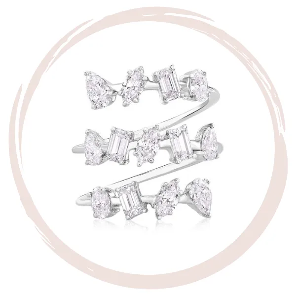 Diamond anniversary rings with 60 month interest free financing at SVS Fine Jewelry in Oceanside, NY