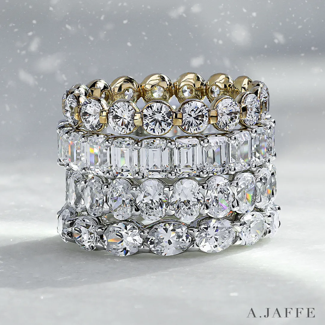 A.JAFFE wedding bands at SVS Fine Jewelry