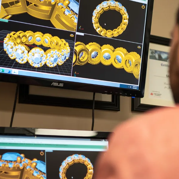 State Of The Art Equipment CAD-CAM design center, 3D Printers, Laser Welders, Laser Engravers and more! We utilize the latest in