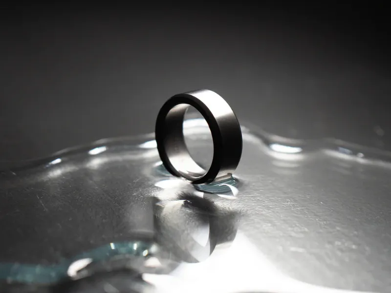 Elysium solid black diamond wedding bands at SVS Fine Jewelry Long Island Oceanside NY
