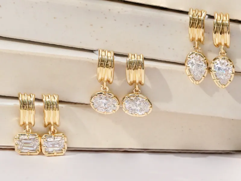Everlee lab grown diamond fashion jewelry at SVS Fine Jewelry 14k gold necklaces earrings bracelets rings Long Island