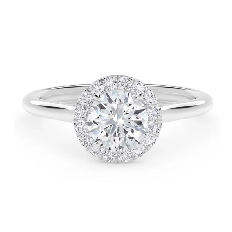 Forevermark halo diamond engagement ring on sale at SVS Fine Jewelry