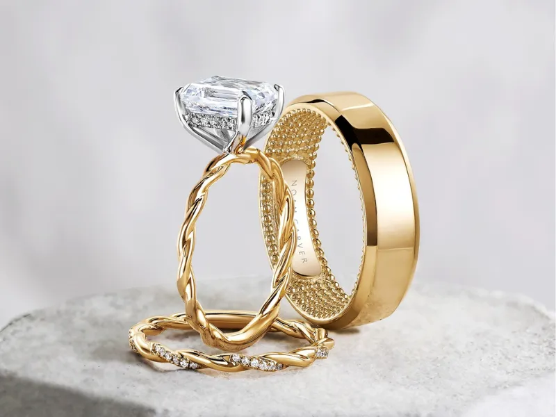 Noam Carver engagement rings at SVS Fine Jewelry &mdash; modern artistry, Montreal, select Long Island showroom