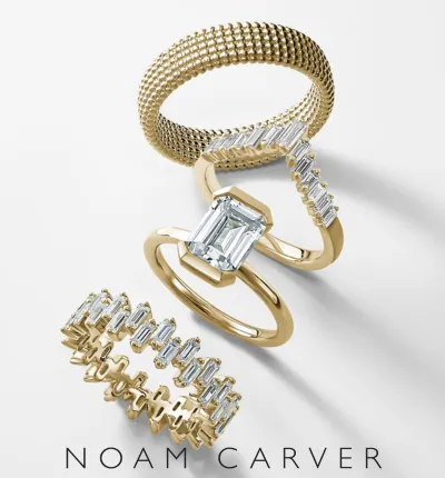 Noam Carver engagement rings at SVS Fine Jewelry — Oceanside, Long Island NY
