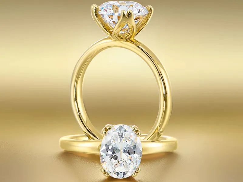 SVS Exclusive Collection signature engagement rings designed for and sold only at SVS Fine Jewelry Long Island