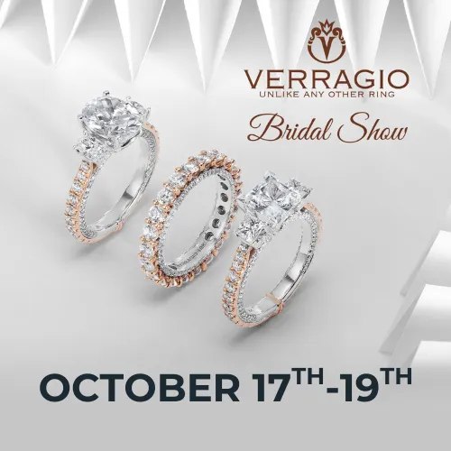 Verragio Trunk Show October 17th-19th One Weekend Only at SVS Fine Jewelry Oceanside, NY