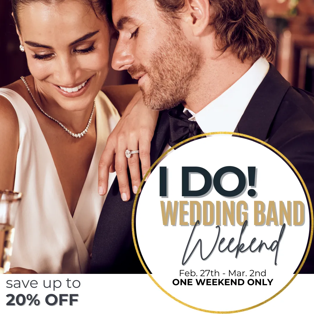 Discover eternal elegance at SVS Fine Jewelry's Wedding Band Weekend sale in Oceanside, NY. Explore a stunning collection of ban