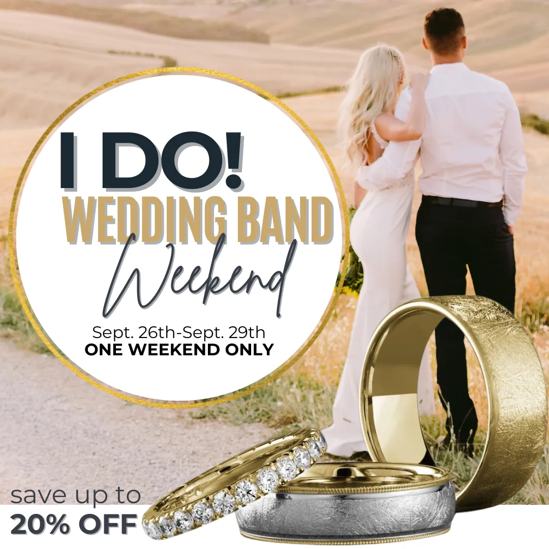 Discover eternal elegance at SVS Fine Jewelry's Wedding Band Weekend sale in Oceanside, NY. Explore a stunning collection of ban