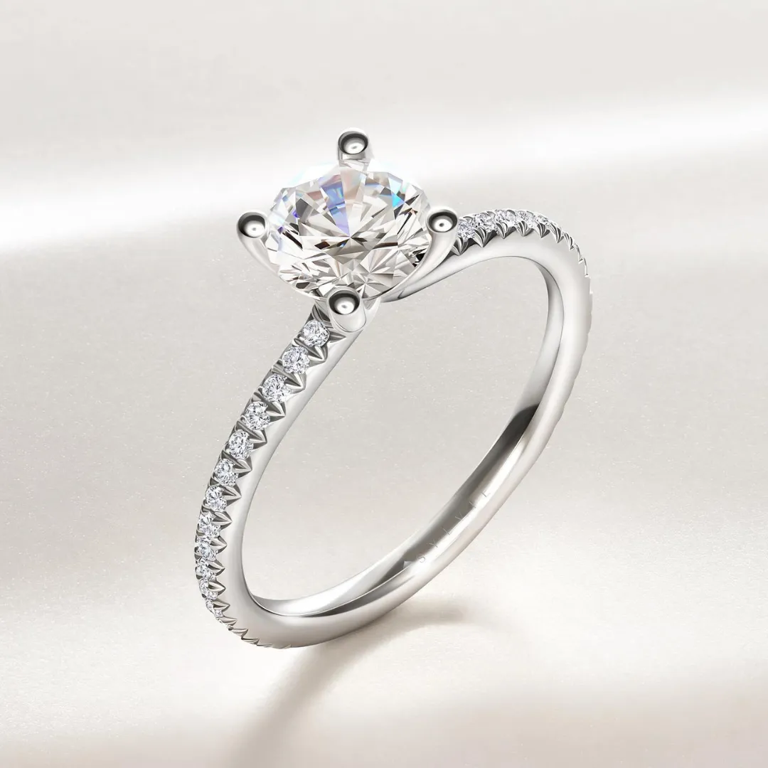 Solitaire engagement rings at SVS Fine Jewelry — Oceanside, Long Island NY