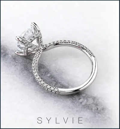 Sylvie engagement rings at SVS Fine Jewelry — authorized dealer in Oceanside, Long Island NY