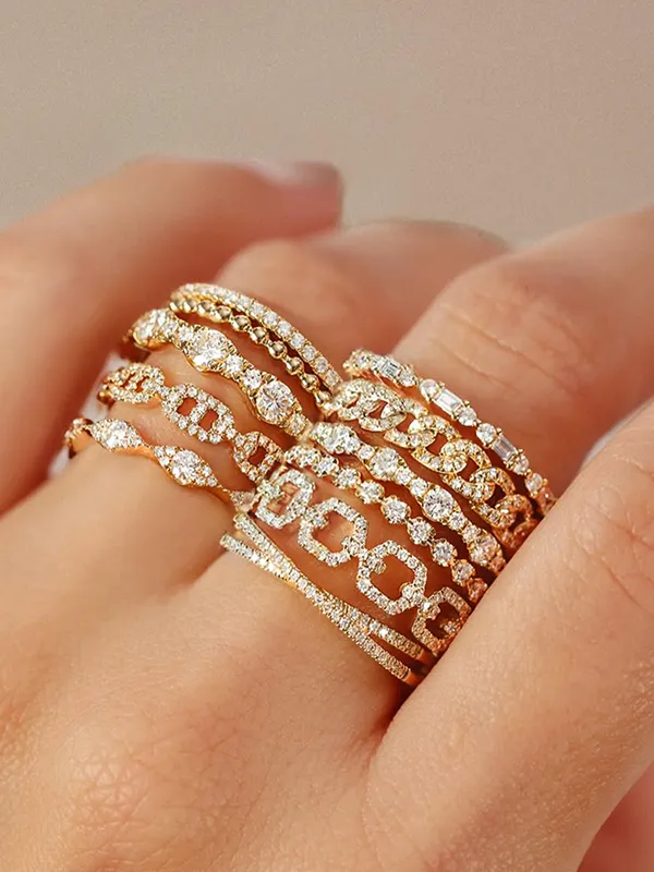 Diamond fashion rings at SVS Fine Jewelry — Long Island jewelry store