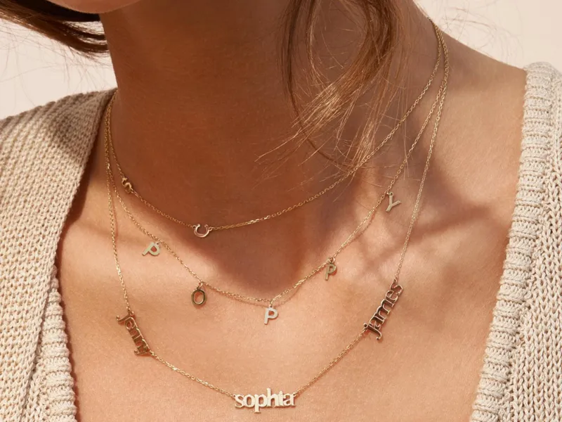 Personalized Necklaces Available in Gold, Silver & Diamonds SVS Fine Jewelry Oceanside, NY