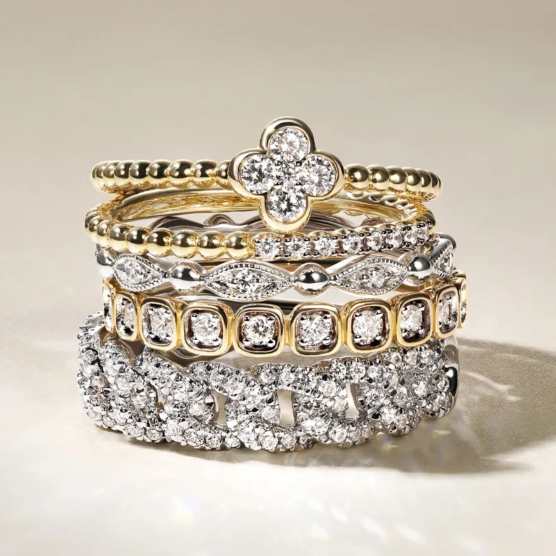 Diamond jewelry collection at SVS Fine Jewelry Oceanside — earrings, necklaces and bracelets Long Island NY