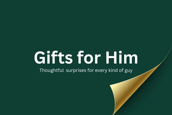 Gifts for Him: Thoughtful surprises for every kind of guy. Click to explore at Taylors Jewellers.