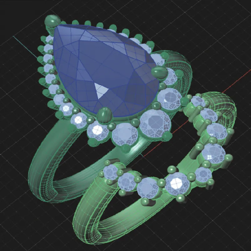 Step 2: CAD Rendering Once the sketch is approved, we will create a CAD rendering of the design. This will give you a realistic 