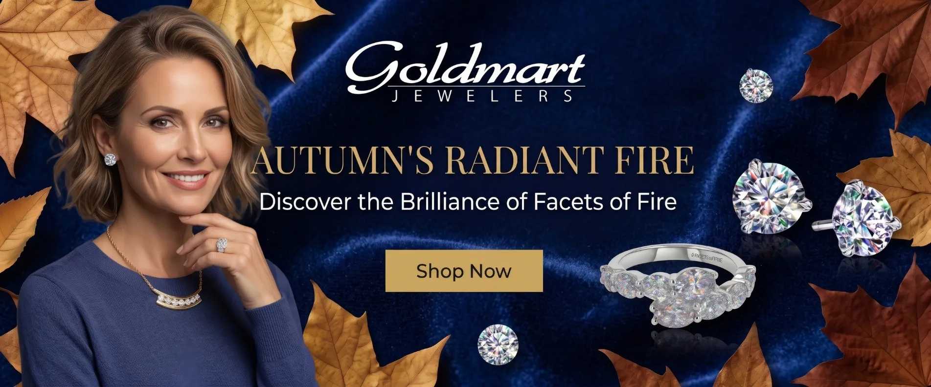 Red gift box with jewelry pieces, inviting to choose a lasting gift. Click here to explore Goldmart Jewelers' collection.