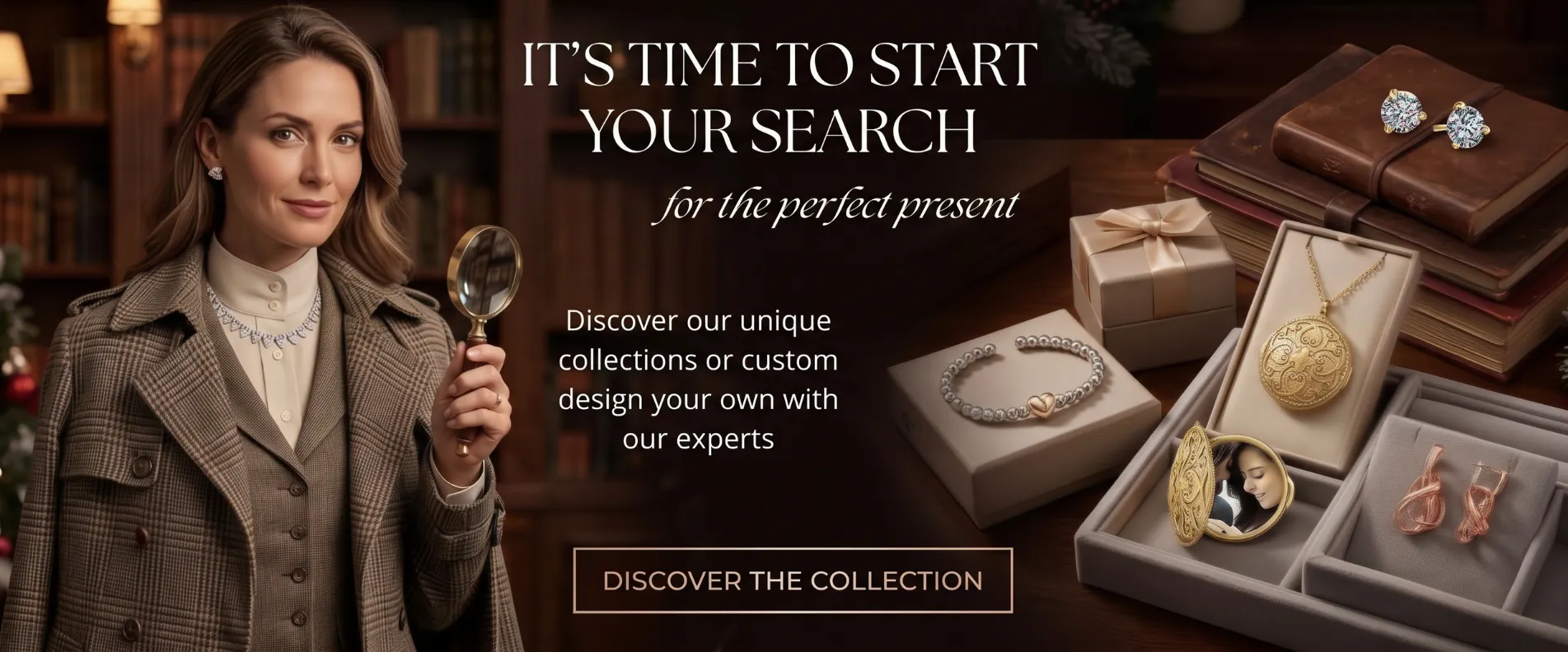 Goldmart Jewelers unveiling timeless beauty: vintage, unique and custom designs. Facets of Fire.
