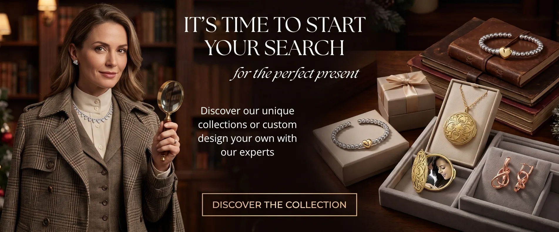 Goldmart Jewelers unveiling timeless beauty: vintage, unique and custom designs. Facets of Fire.