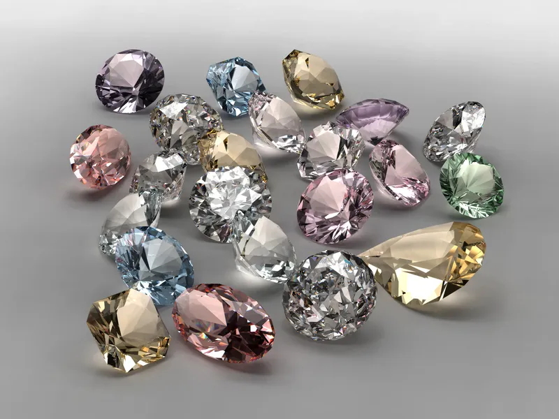 Read article: Famous colored diamonds and what causes the color