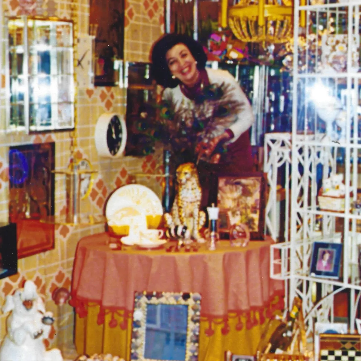  Sallee Bijou in the window of the original Yellow Door, circa 1972 The Yellow Door Brooklyn, NY