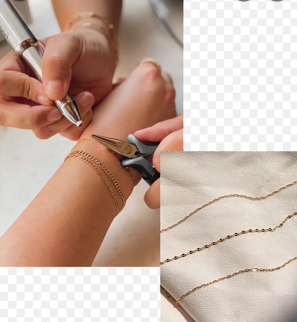 Forever Fused by Tipton's Introducing Lawtons FIRST Permanent Jewelry line. A dainty chain that our jewelers custom fit and solder onto you, creating a seamless bracelet! The process is painless, easy and fun! Great for friendship bracelets, mother-daughter bonding, bachelorette parties, or simply to treat yourself to the easiest accessory you will ever own. We offer a selection of 10 and 14k yellow and white gold, silver and plated chains.Come get Forever Fused with Tipton's! Tiptons Fine Jewelry Lawton, OK