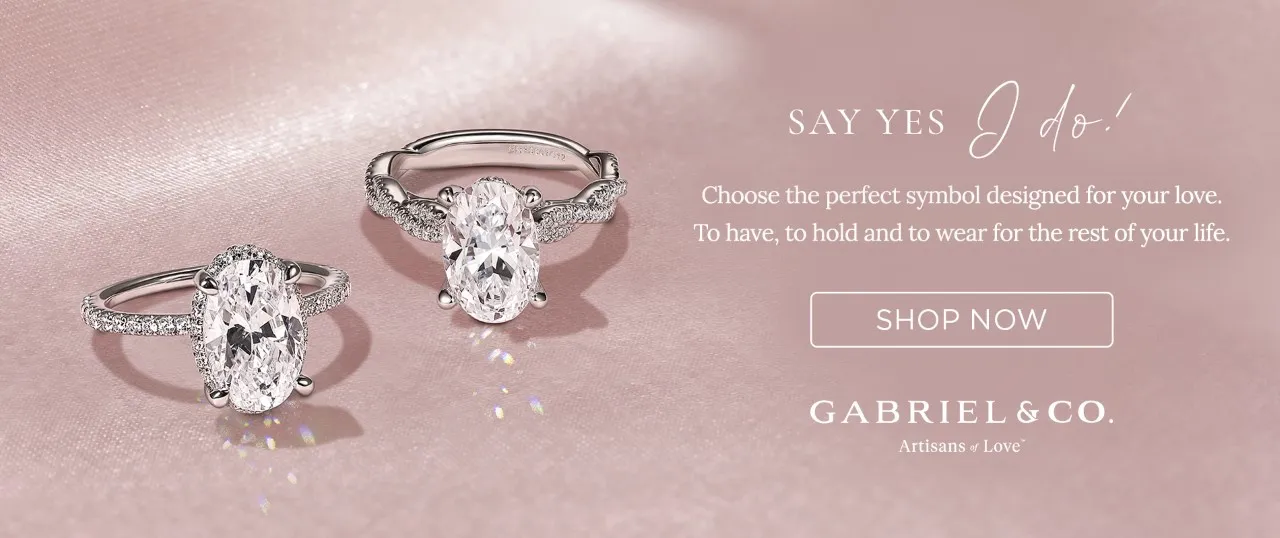 Shop Gabriel and Co Bridal at Tom Cook Jewelers