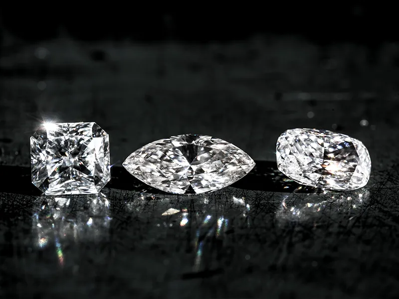Lab grown diamond evaluated at Tovon and Co. Diamonds, Dallas PA