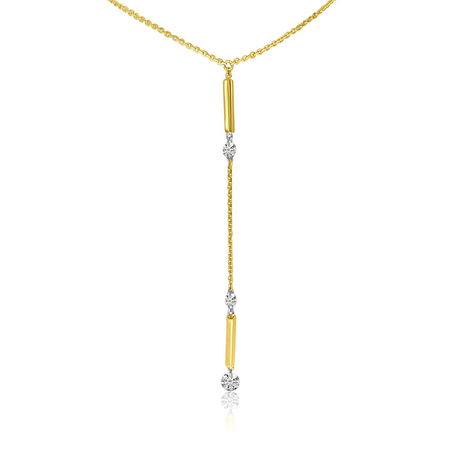 Dashing Diamonds Lariat Necklace(N9996) This exquisite piece is breathtaking on its own, but can also be worn layered with other Dashing Diamond styles. The Plumb Club CHARLOTTE, AL
