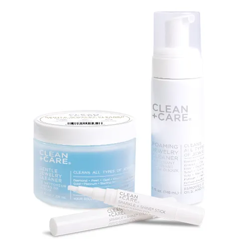 Clean + Care® Jewelry Cleaners The Clean + Care® product line offers the same effective cleaning formulas trusted for over 60 