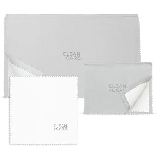 Clean + Care® Professional Polishing Cloths The Clean + Care® Professional Polishing Cloth will remove tarnish, discoloration,