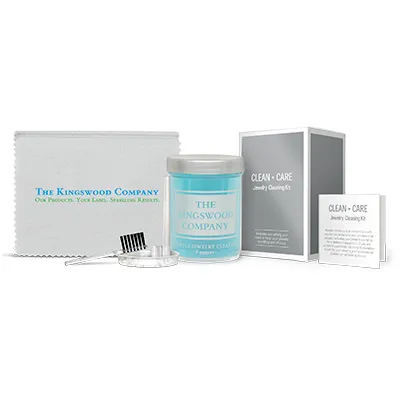 Private-Label Jewelry Care Systems Make it a system! Choose the cleaning product and cloth to suit your needs, and we’ll desig