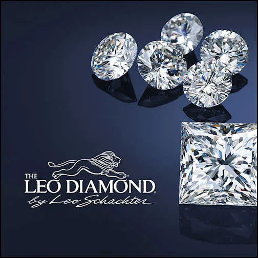 The Leo Diamond Originally launched in 1999, the Leo Diamond is the first diamond ever certified to be visibly brighter. The Leo Diamond® features a unique faceting arrangement that results in superior fire, sparkle, and brilliance.Each Leo Diamond comes with GSI or IGI certification of its 4Cs and also carries a GemEx certificate that documents its light performance, demonstrating its superior fire, sparkle and brilliance compared to conventional diamonds of similar carat weight, color and clarity. The Plumb Club CHARLOTTE, AL