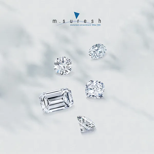 M Suresh A leading rough diamond manufacturer, M Suresh is a major importer and exporter of cut and polished diamonds since 1968 and has modern state of the art machinery and processing capabilities. We operate across the value chain with a strong consumer offering of branded diamond jewellery and collections. The Plumb Club CHARLOTTE, AL