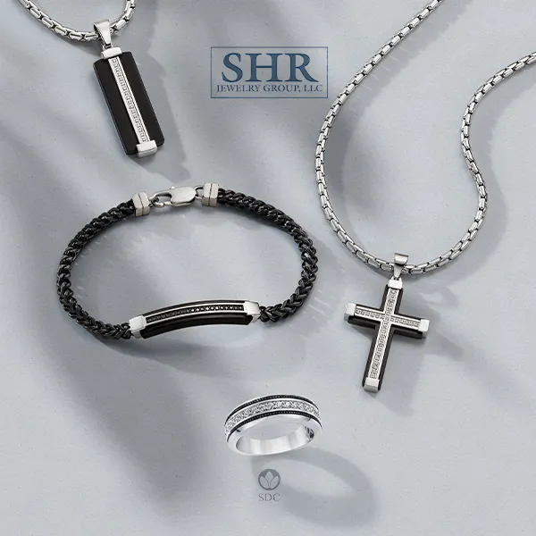 SHR - Esquire SHR Jewelry Group is a creative full service jewelry company with expertise in brand building, product development and licensing.  SHR created Esquire Men's Fine Jewelry, in cooperation with Hearst Publications. The Plumb Club CHARLOTTE, AL