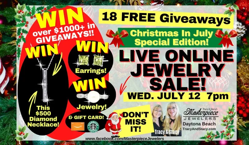 Read article: Daytona Beach Jewelry Store Celebrates Christmas in July!