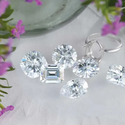 We carry Natural and Laboratory Grown Diamonds