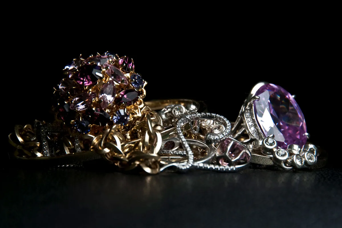 Beautiful amethysts are February's birthstone