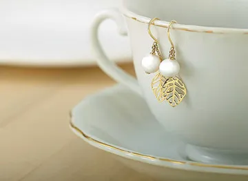 Always classic: pearl earrings in many styles are at Castle Couture Fine Jewelry Manalapan, NJ