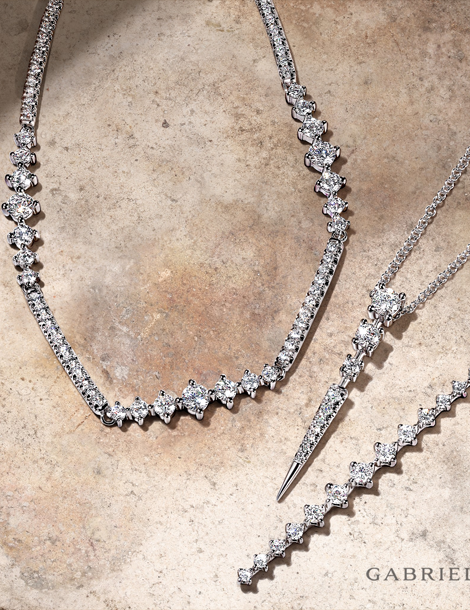 Diamond Necklacea at Vail Creek Jewelry Designs Turlock, CA