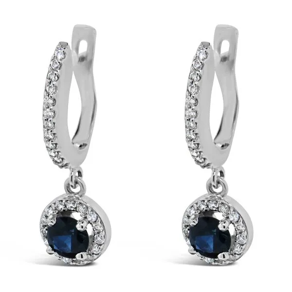 Sapphire and Diamond Earrings Reg. $1795   SALE PRICED $899Save 50% Van Adams Jewelers Snellville, GA