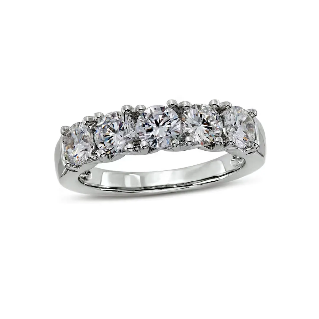 2ct 5-stone Diamond Band Have a Married Christmas with this stunning 2ct five-stone diamond anniversary band&mdash;timeless sparkle she&rsquo;ll treasure forever, regularly $6,495, now just $3,495 for our last-minute Christmas deals. Van Adams Jewelers Snellville, GA
