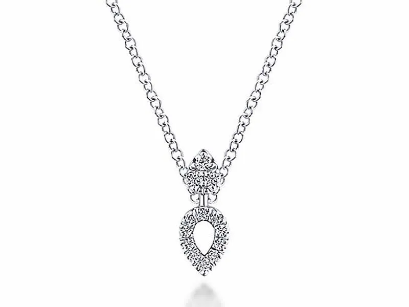 Black Friday Price $199 14K White Gold Diamond Pendant, Reg. $500 Van Adams Jewelers Snellville, GA