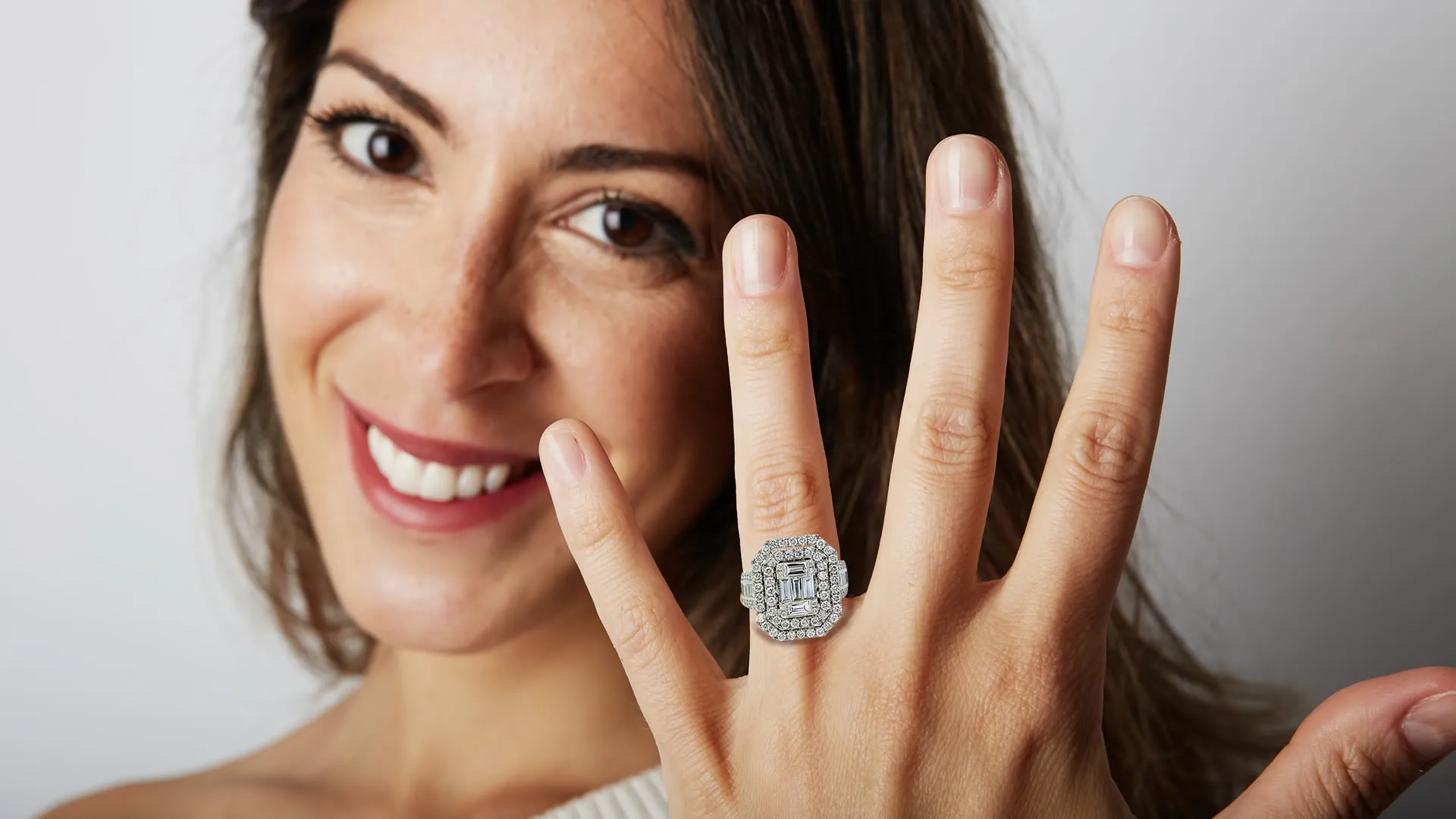 2 CT Baguette and Round Natural Diamond Ring Regularly $7495 Sale Price $4995 Van Adams Jewelers Snellville, GA