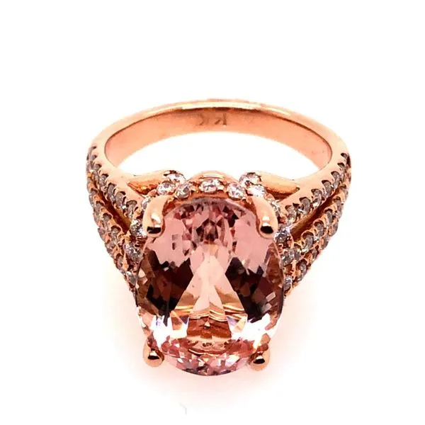 Morganite and Diamond Ring Reg. $4995     SALE PRICED $3995Save $1000 Van Adams Jewelers Snellville, GA