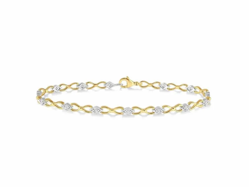 10K Yellow Gold Diamond Tennis Bracelet $995 Van Adams Jewelers Snellville, GA